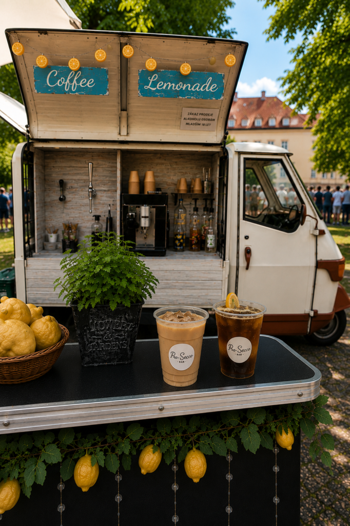 Piaggio van káva